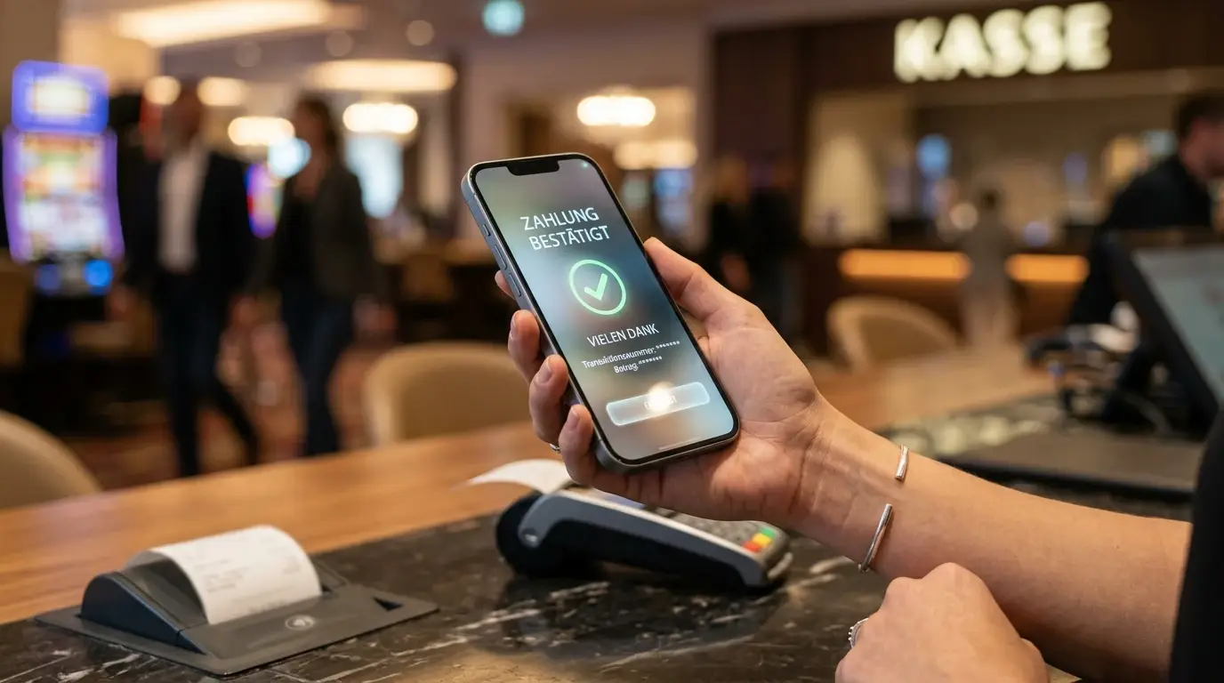 Apple Pay Einzahlung auf einem iPhone ohne Markenlogo