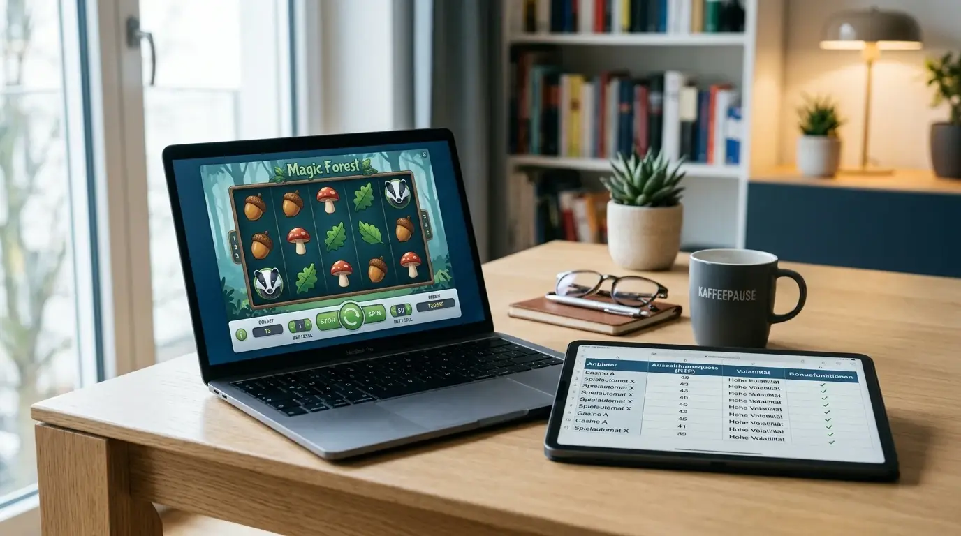 Merkur Spielautomaten online mit klassischen Symbolen und modernem Interface
