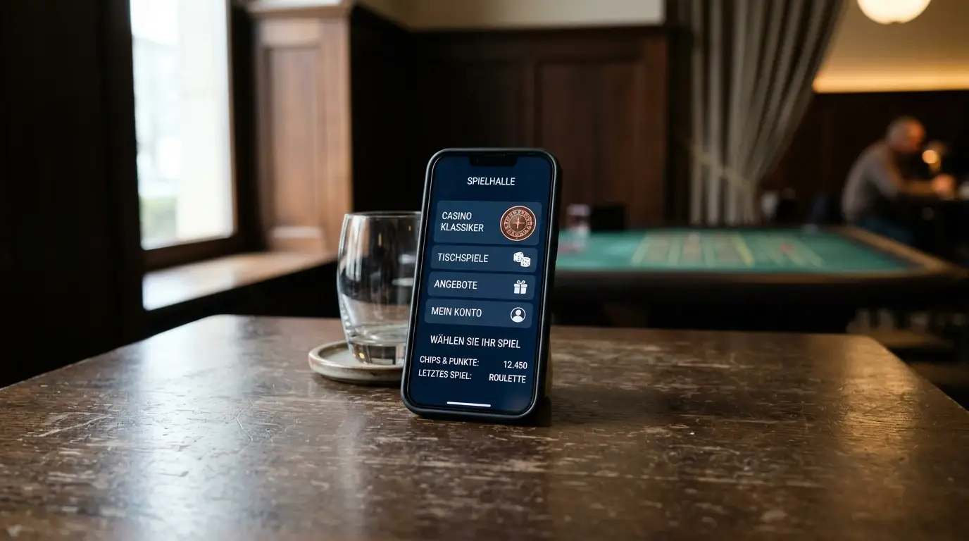 Vergleichsbogen mit Anbieterzeilen neben einem Smartphone auf einem Holztisch