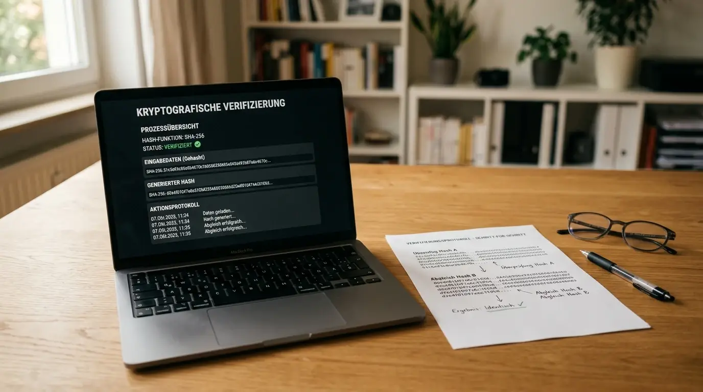 Provably-Fair-Verifizierung mit Server-Seed und Hash-Funktion