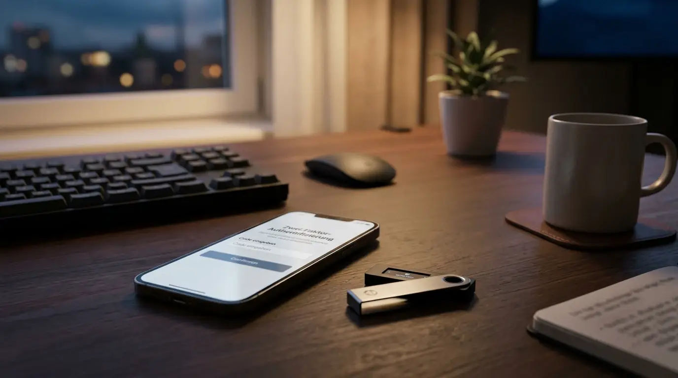 Sichere Wallet-Nutzung mit Zwei-Faktor-Anmeldung