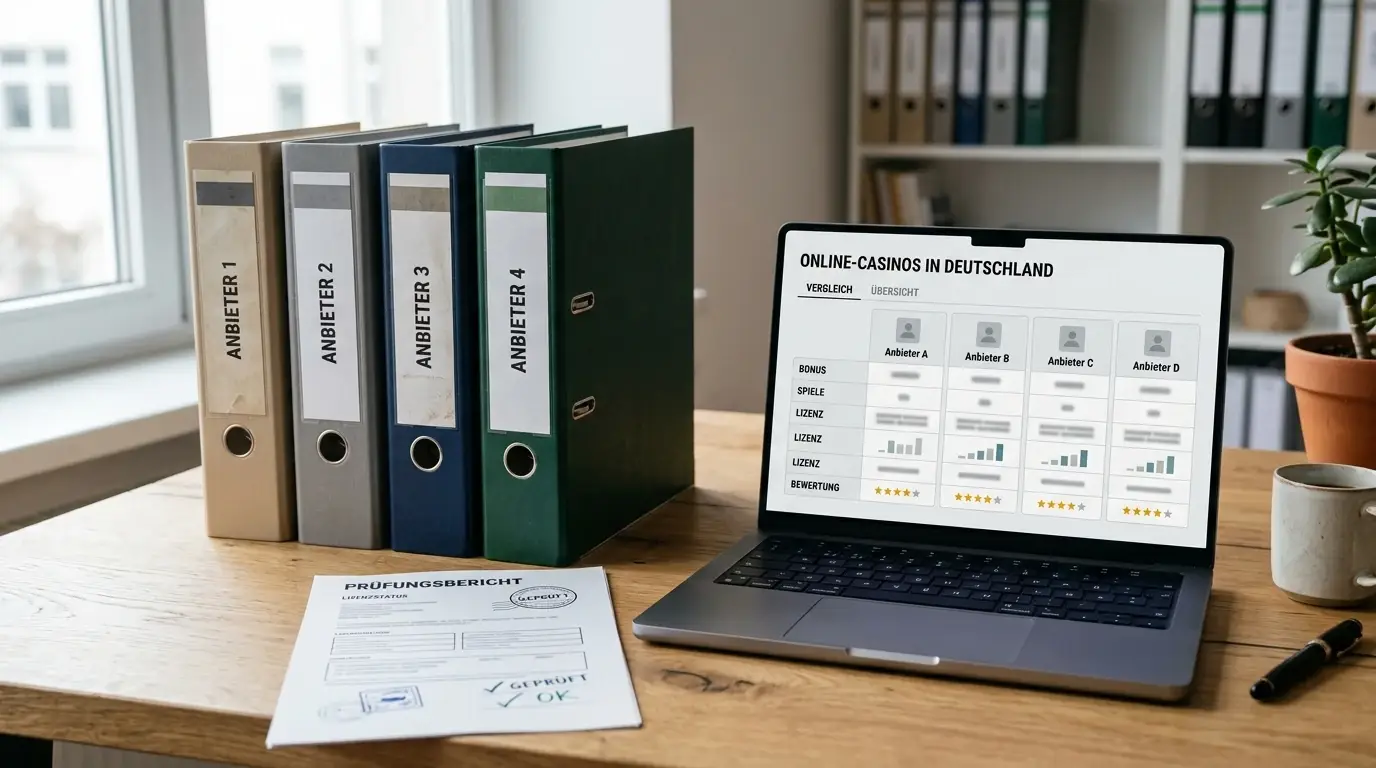 Vergleich deutscher Online-Casinos mit Visa und GGL-Prüfung